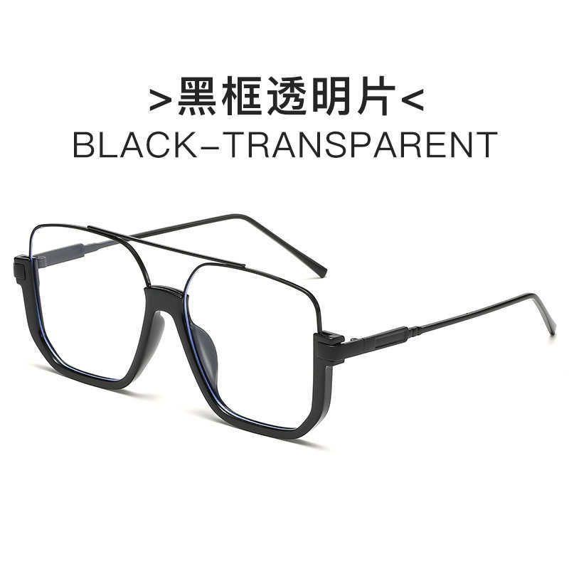 Zwart frame transparant blad