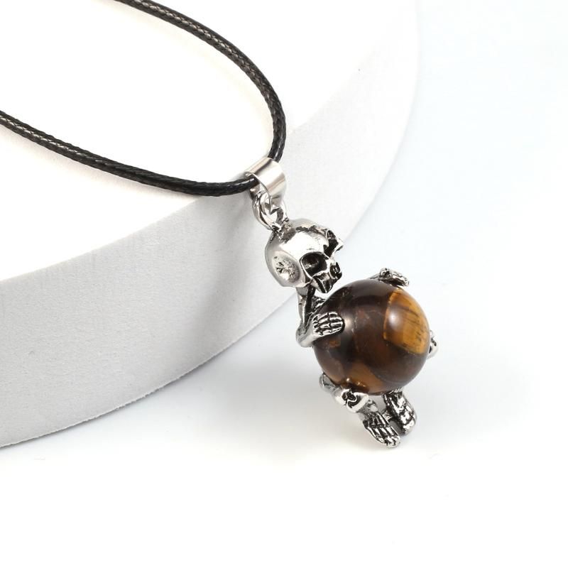 Tiger Eye Stone 19x35mm 45cm