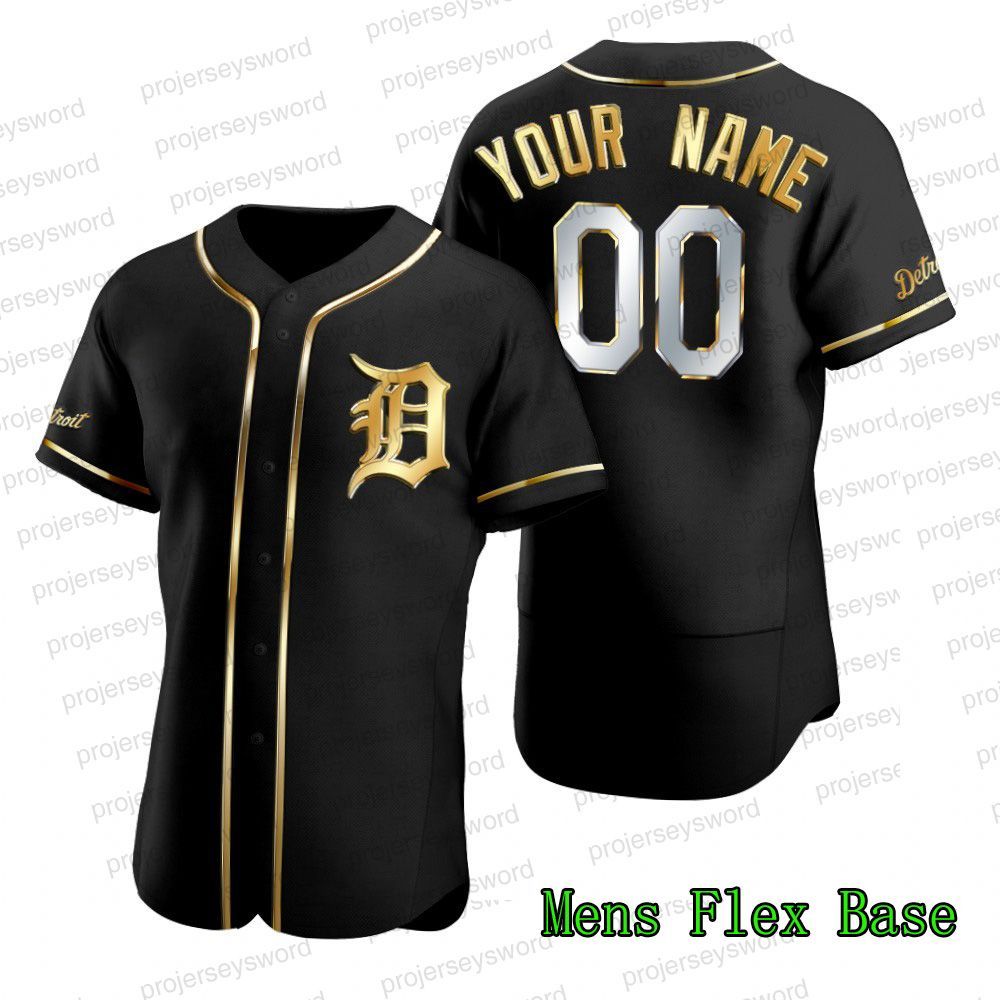 mens flex base black gold