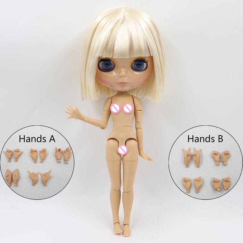 6025Tan Shiny Face-30cm Hight Doll