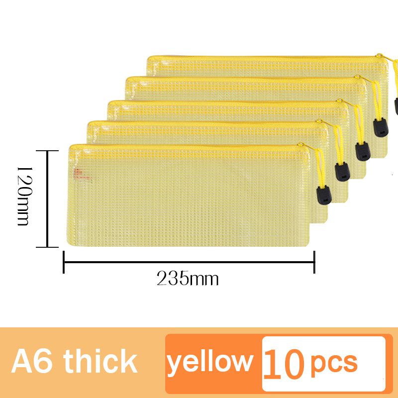 A6 Yellow 10pcs