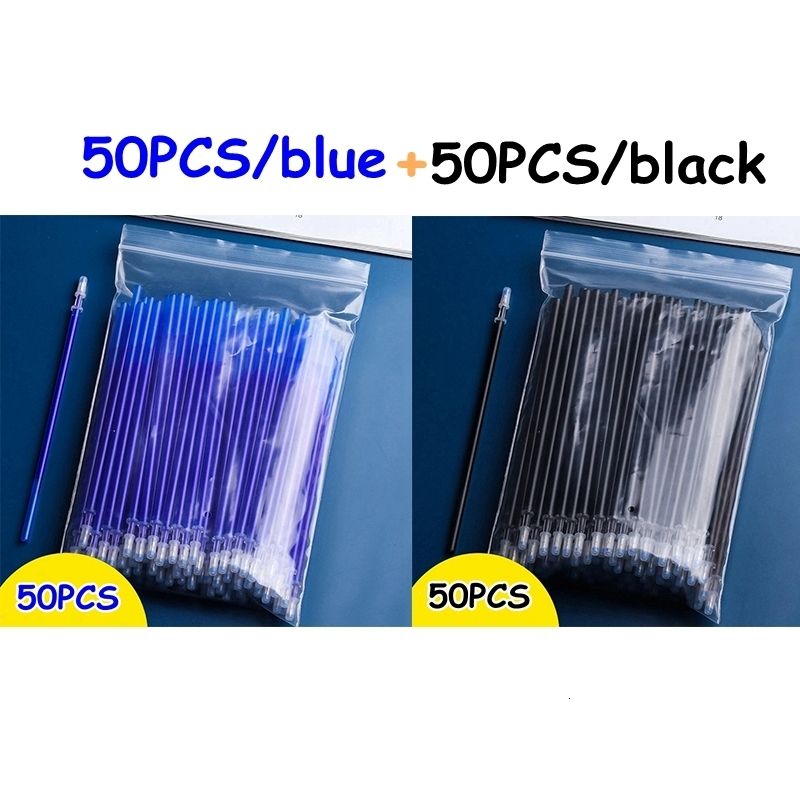 50 blauw en 50 zwart