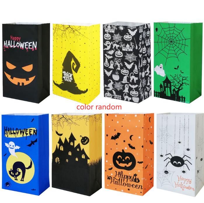 Halloween-papieren zak