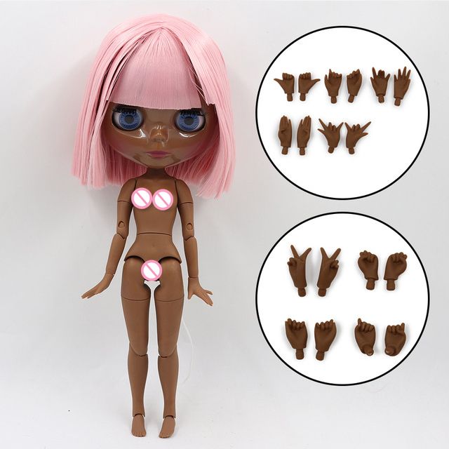 6122Super Black Skin-30cm Hight Doll