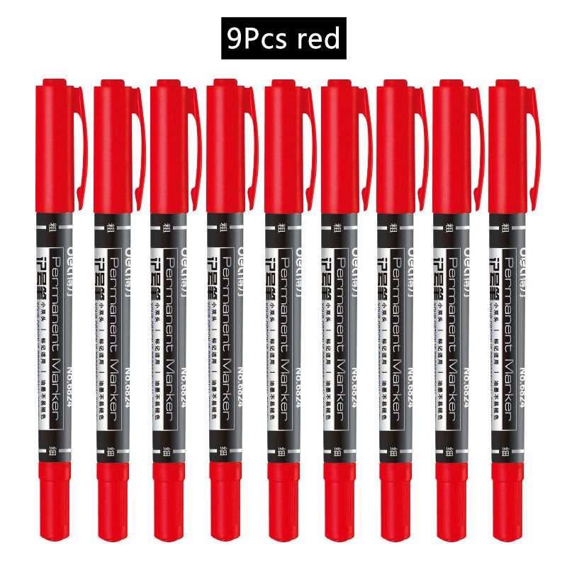 9pcs Red