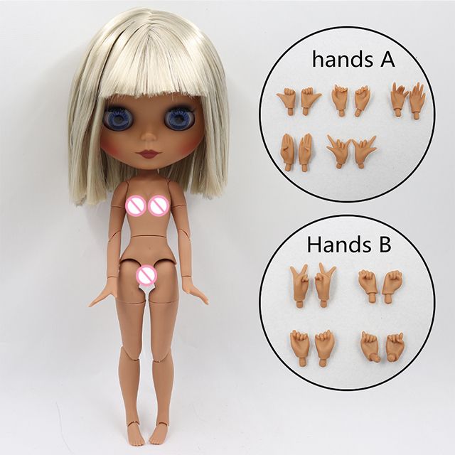 8800Dark Matte face-30cm Hight Doll