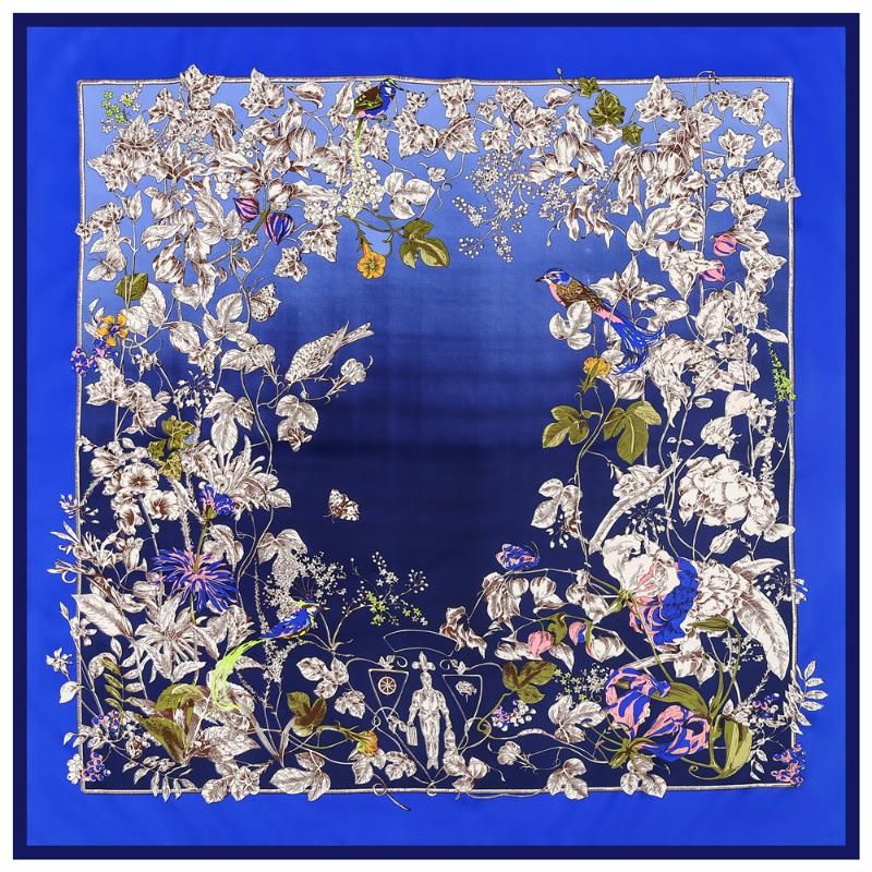 Royal Blue China 130CMX130cm