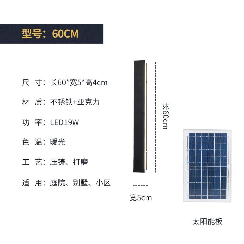 60 cm d'énergie solaire