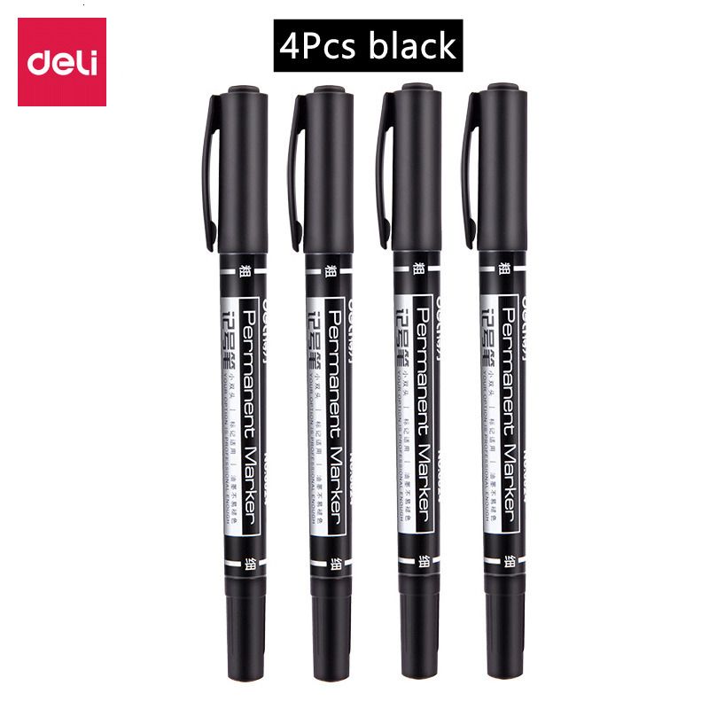 4pcs Black