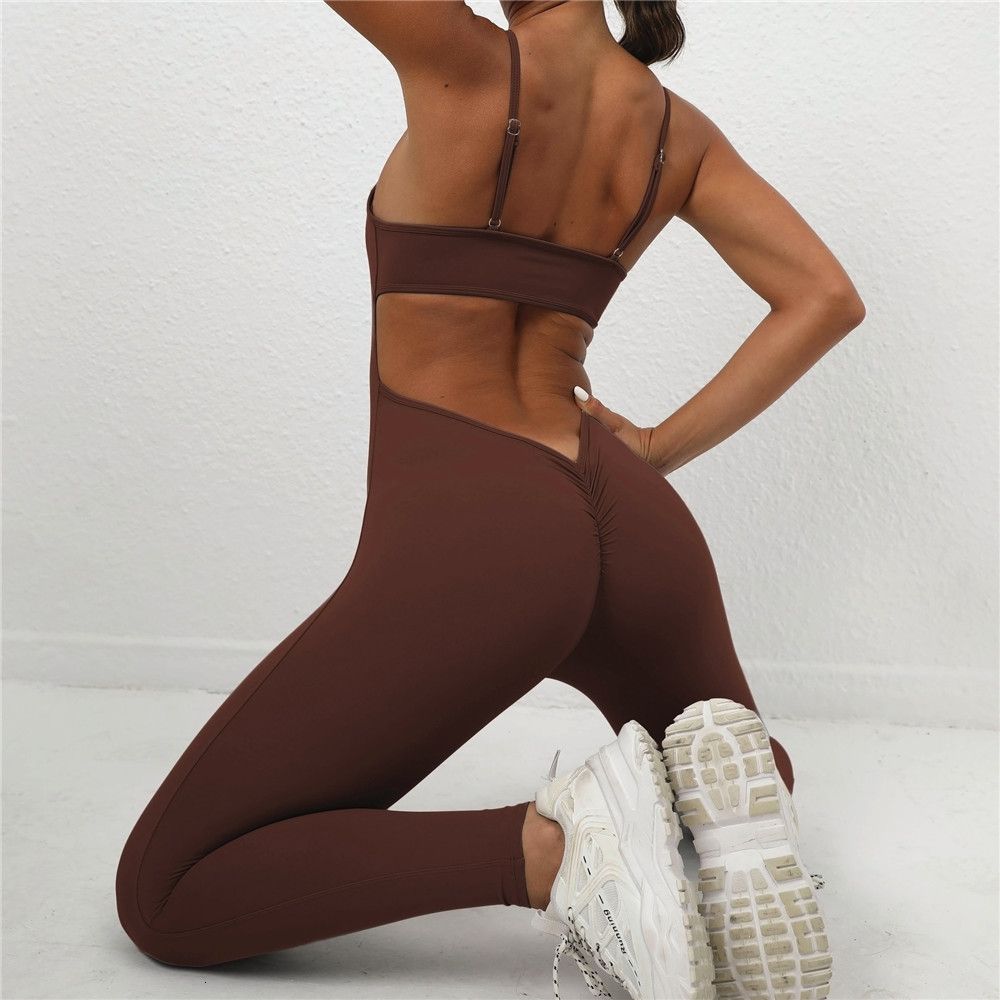 brown pt jumpsuit