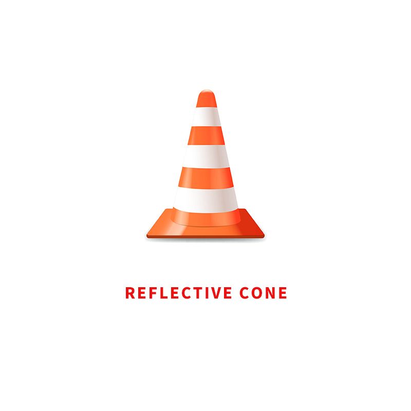 Reflective cone