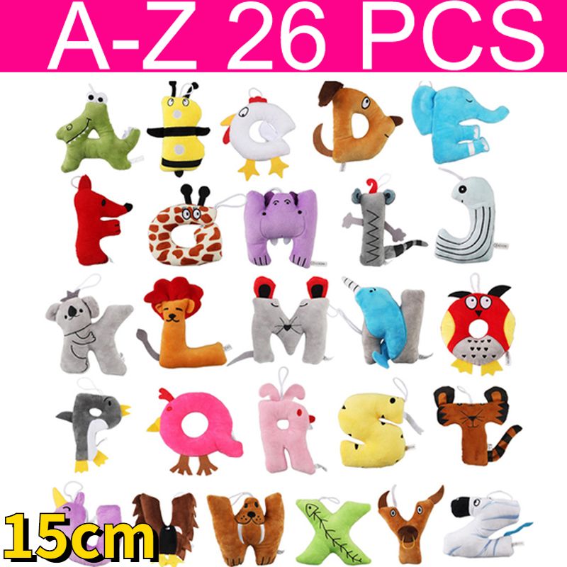 a-z 26pcs 15cm