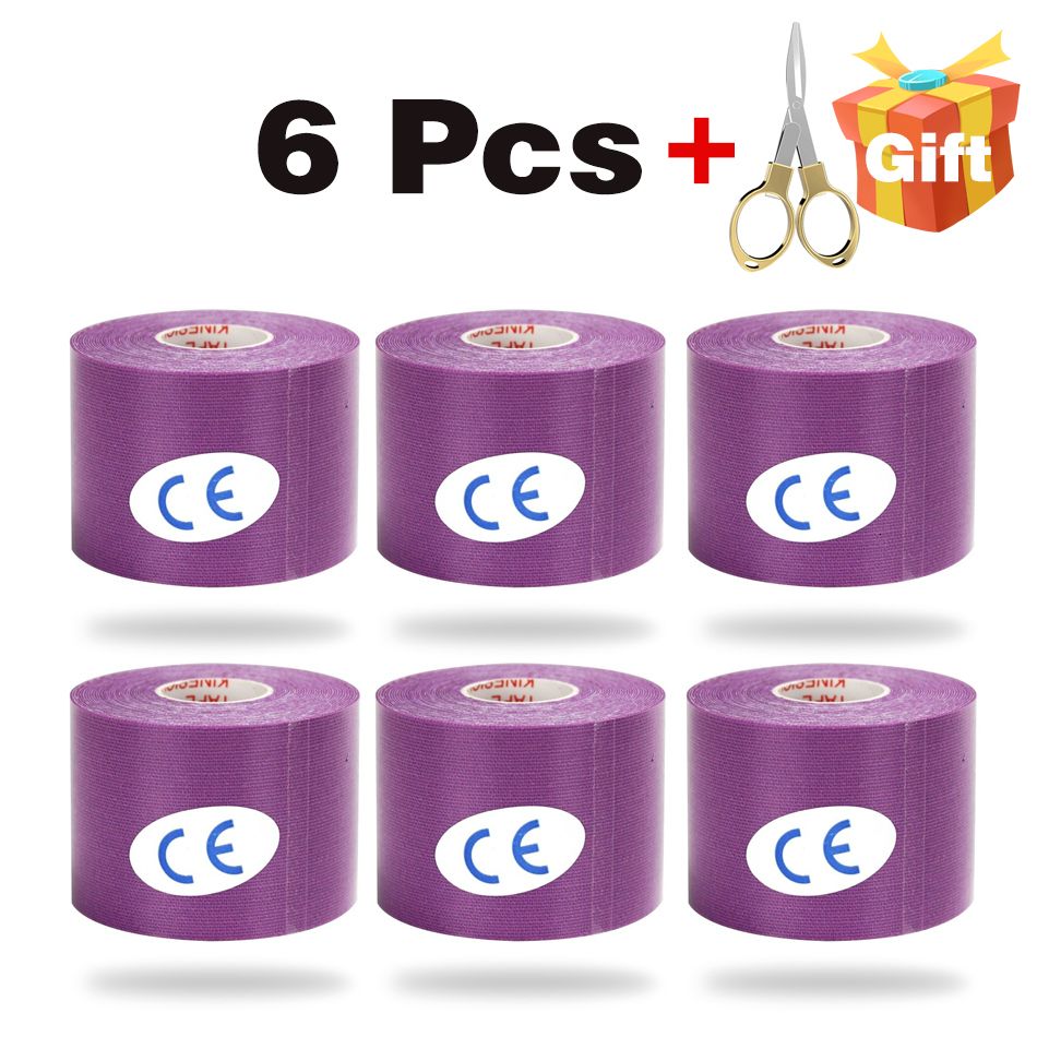 6 pieces purple