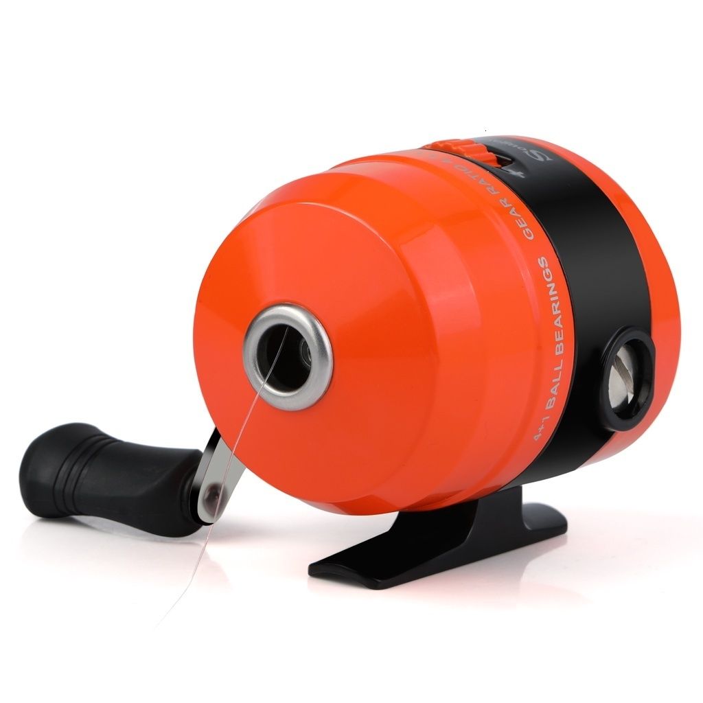 Orange Fishing Reel