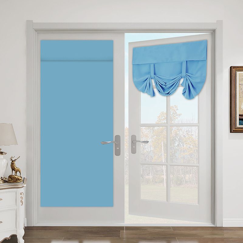 Door Curtain Blue