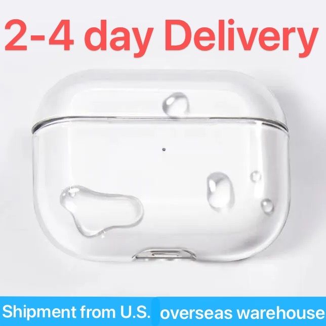 Clear Personalised Earpods Case Cover Cute Designer For Apple AirPods 1 2 3  Pro