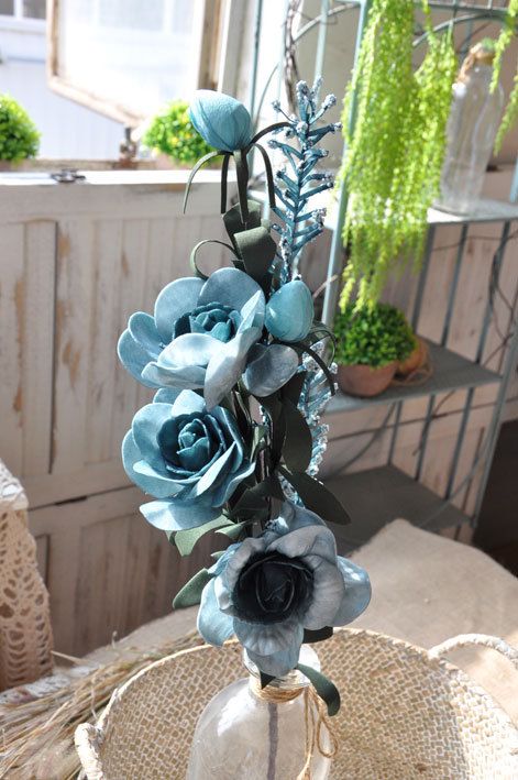 Sky blue rose