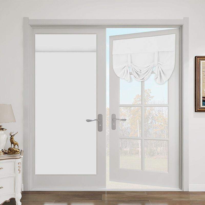 Door Curtain White