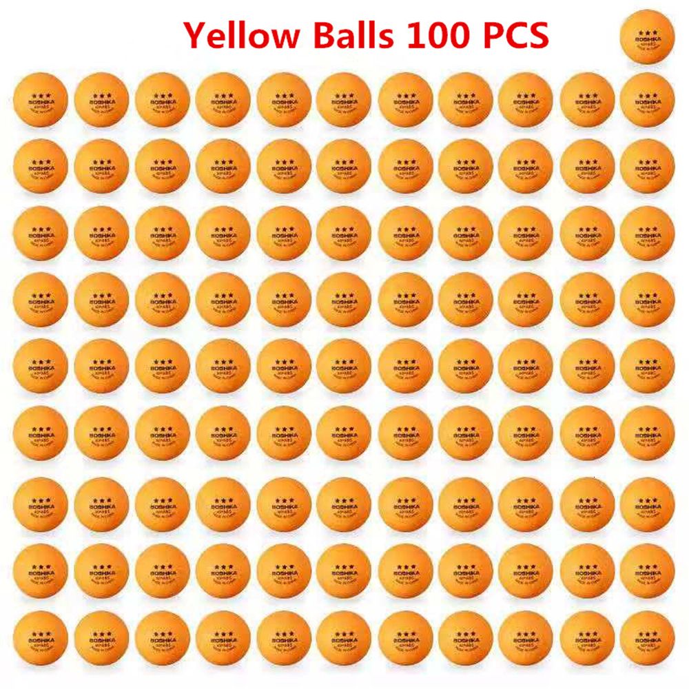 Yellow Balls 100 Pcs