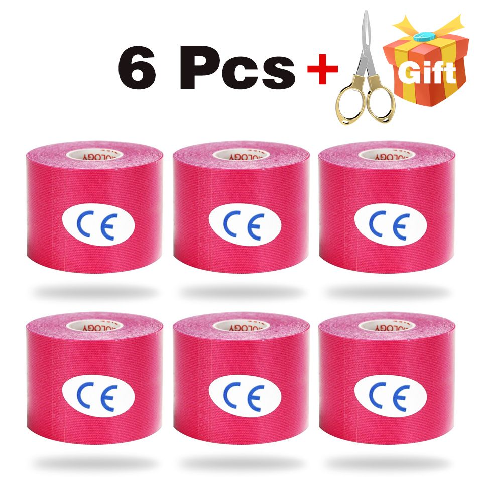 6 pieces pink