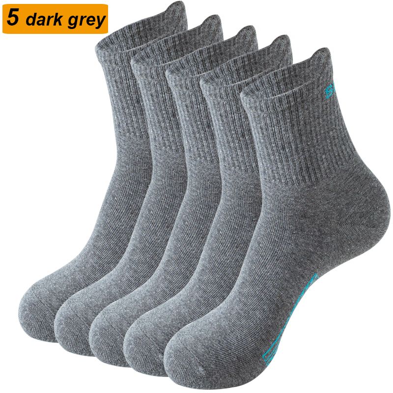 5 Pairs Grigio scuro