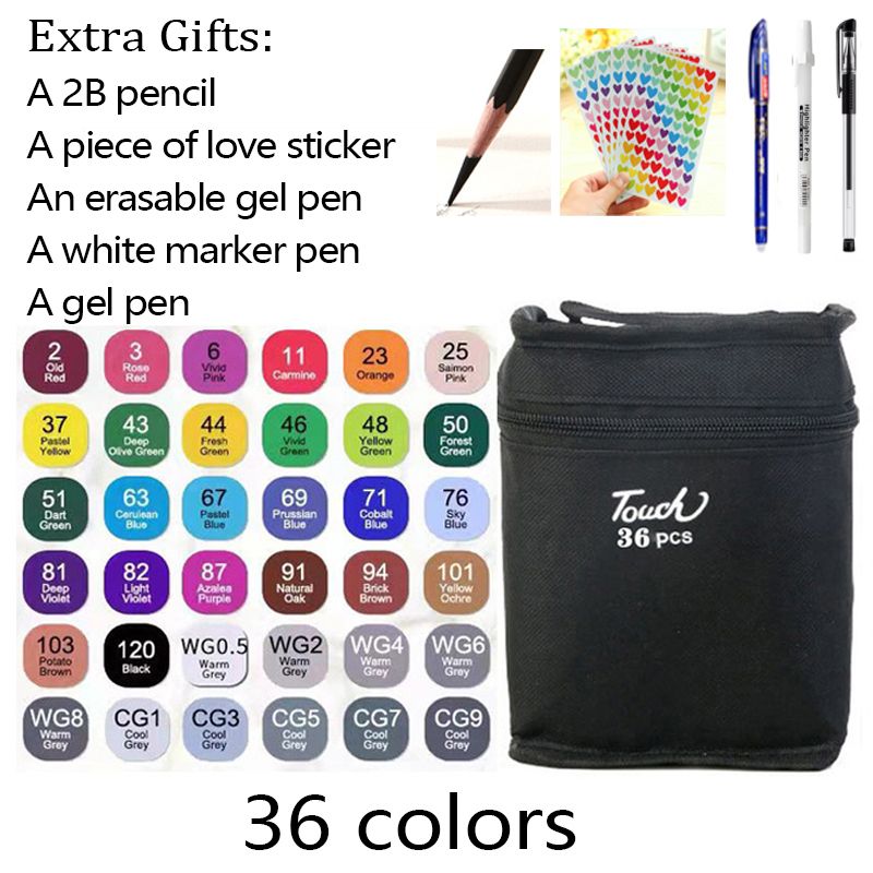 36 Colors Set