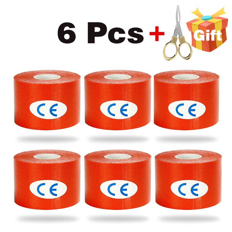 6 pieces orange