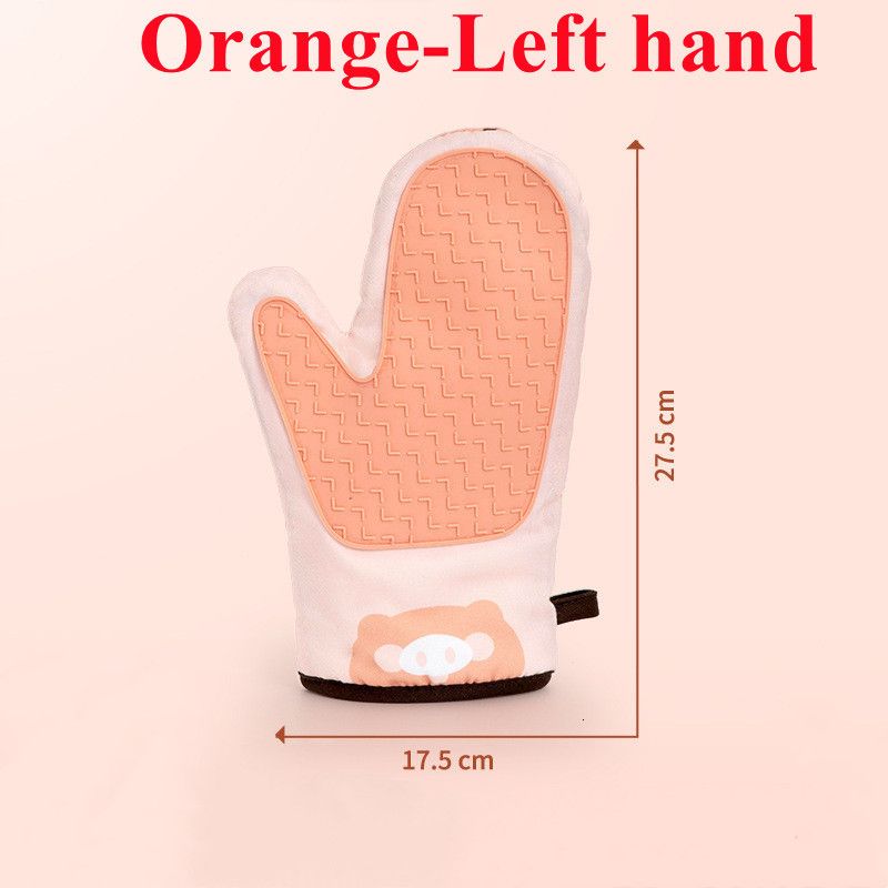 Main gauche orange