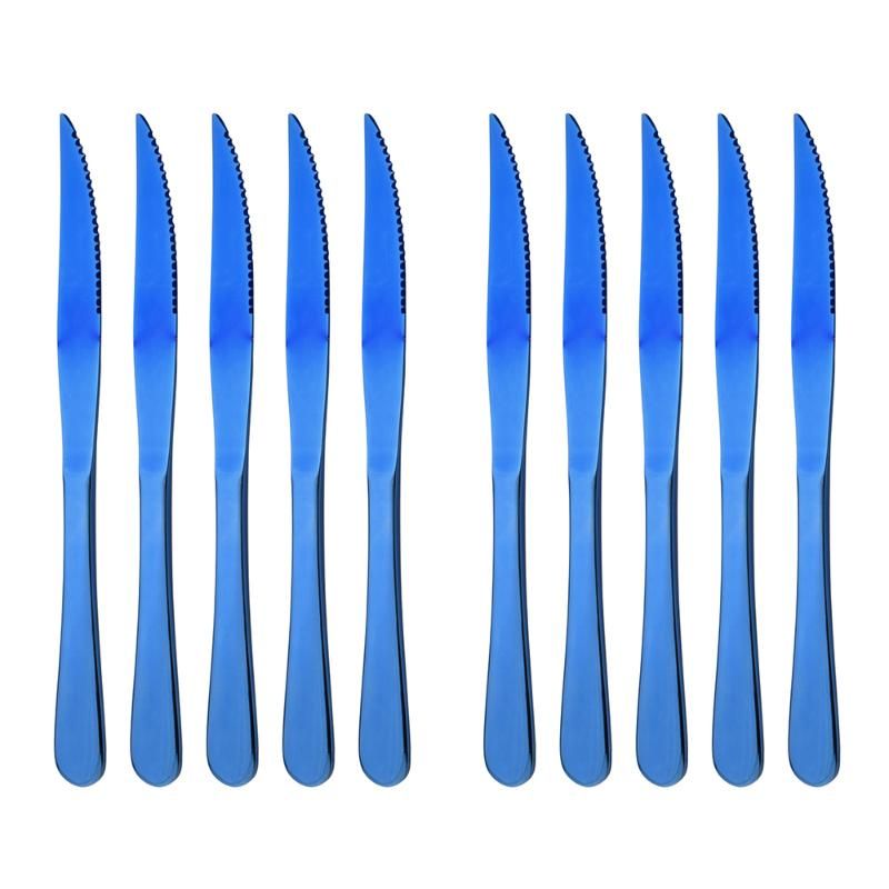 Blue Steak Knife