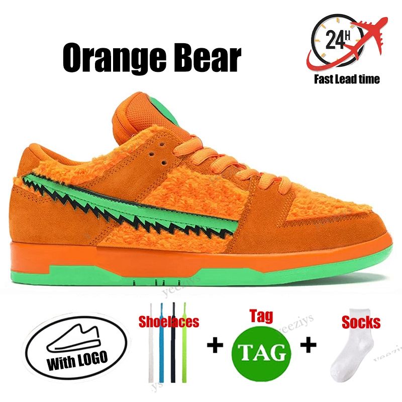 orange björn