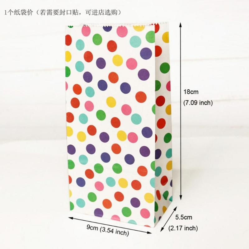 rainbow dots China 18x9x5.5cm