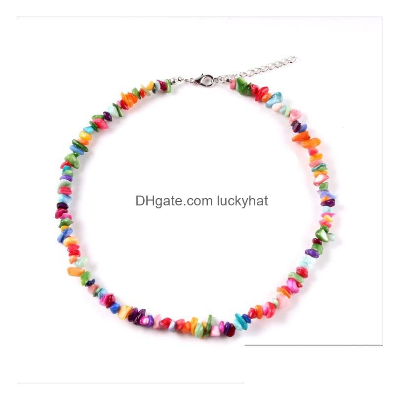 Multi Color Necklace.