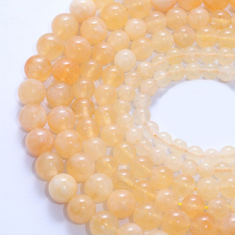 Yellow Opal 6mm about 62Pcs