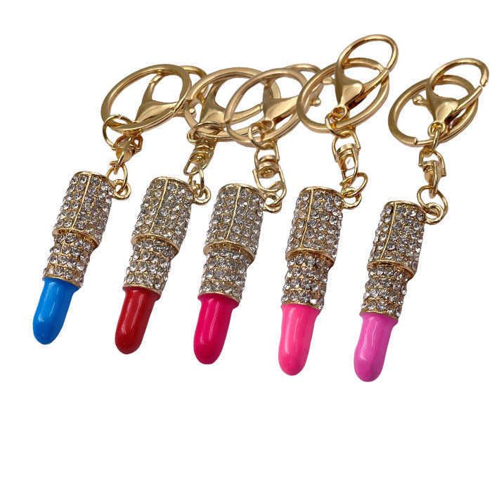 Buy Wholesale China Key Chain, Lipstick Key Rings Strap For Women And  Girls, Pu Leather Keychains Car And Backpacks & Keychain at USD 1.8