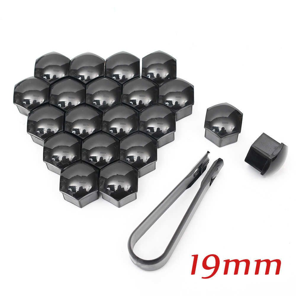 20pcs Black 19mm