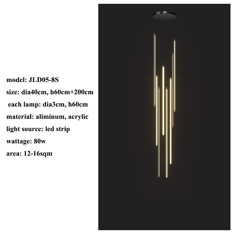 60 cm-8 lichten op afstand Ctrl dimable
