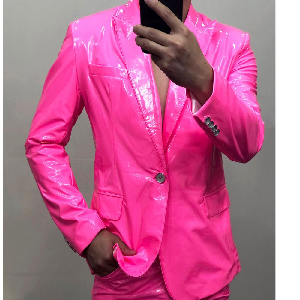 pink blazer only