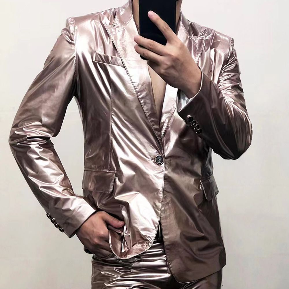 gold blazer only