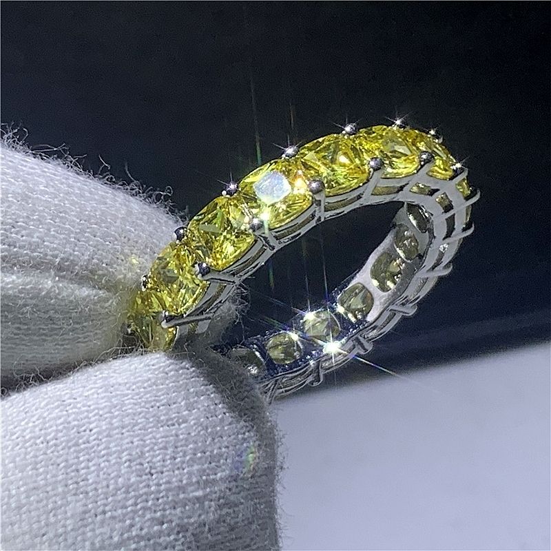 Cushion Cut-yellow