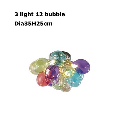 C 3LIGHT 12ball varm vit