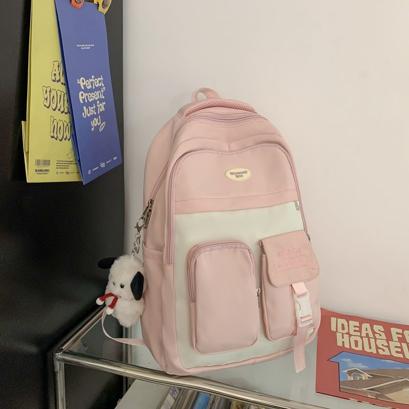 Pink-backpack