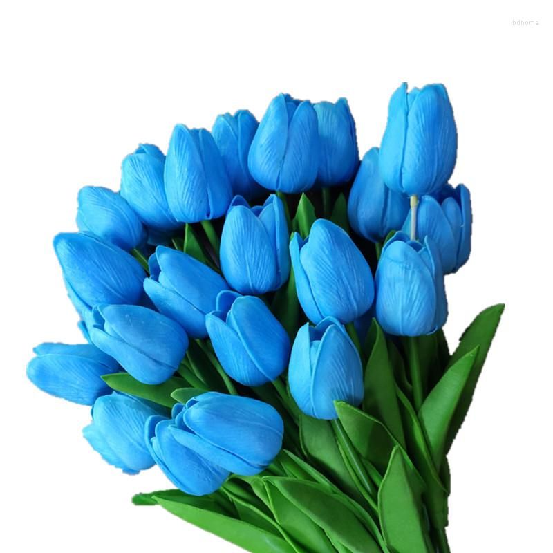 F-niebieski tulipan
