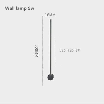 벽 램프 9W 원격 제어