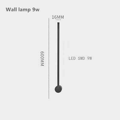 Lampe murale 9W Télécommande