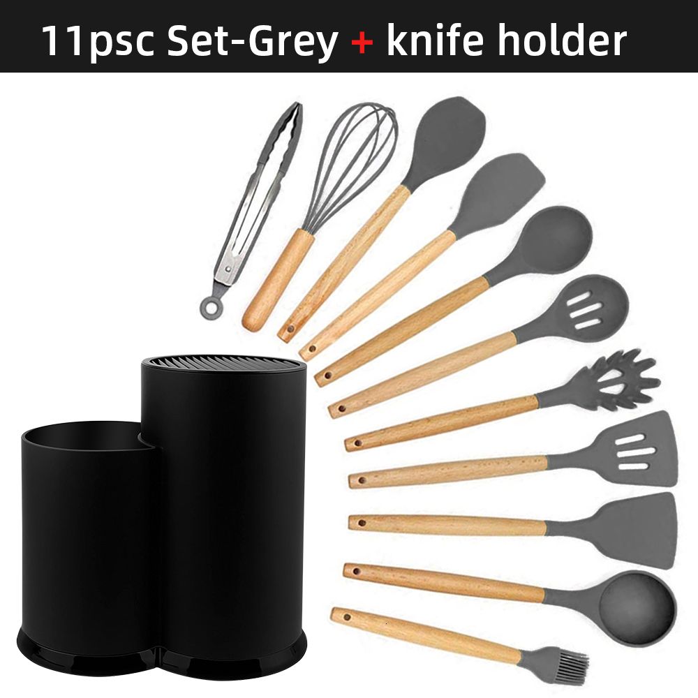 11pcs Grey Bucket