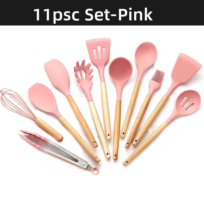 11pcs rosa