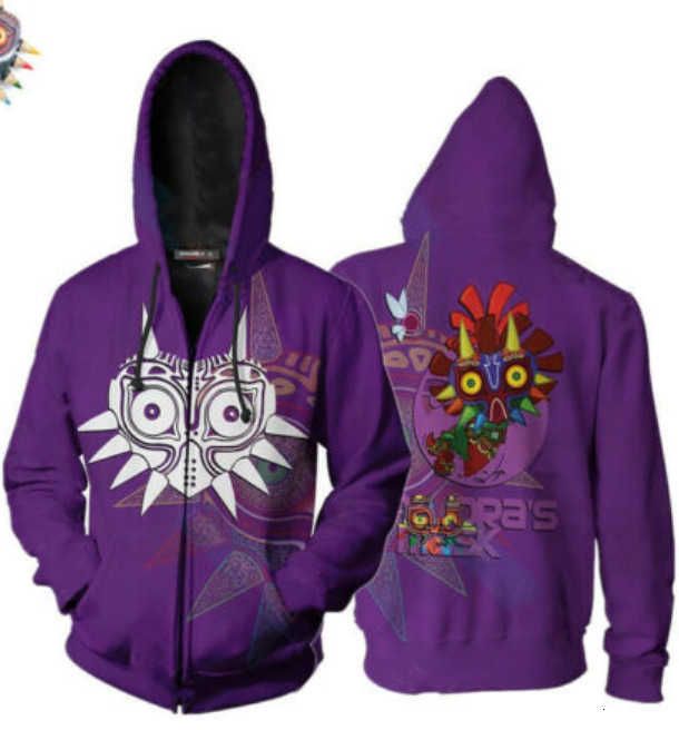 purple zelda zipper