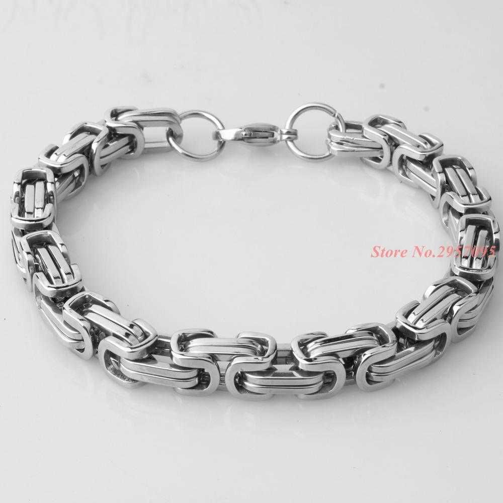 Silver 8mm-9-tums armband