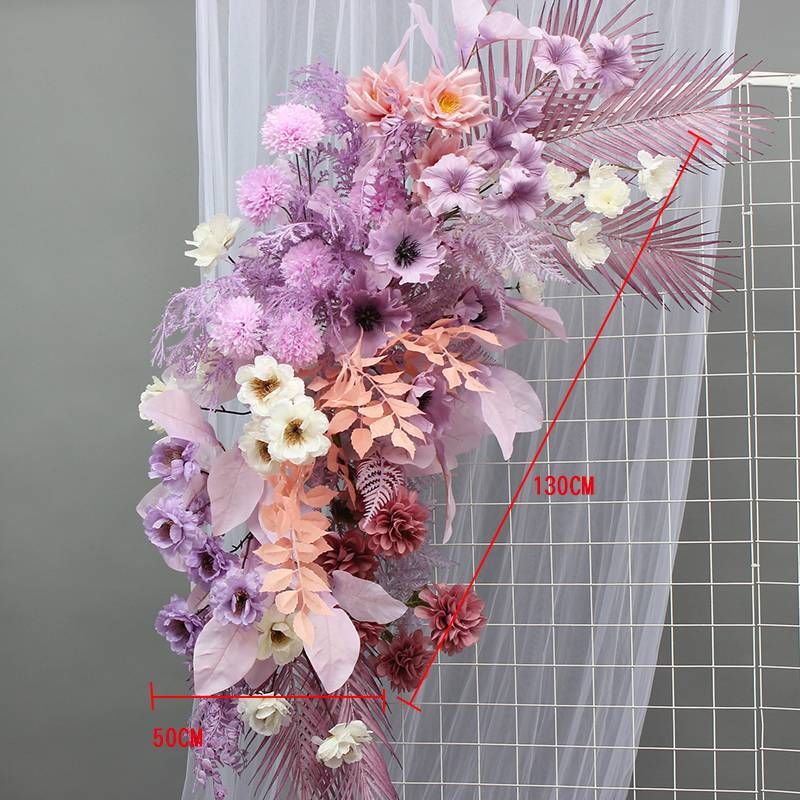 130cm purple row