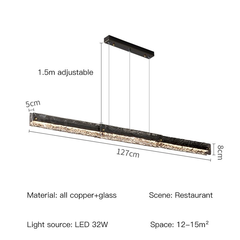 Black-127cm 3 Color Dimming